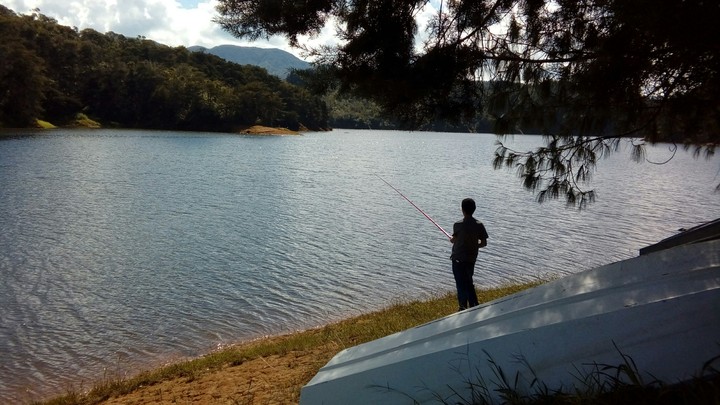 la calma de la pesca