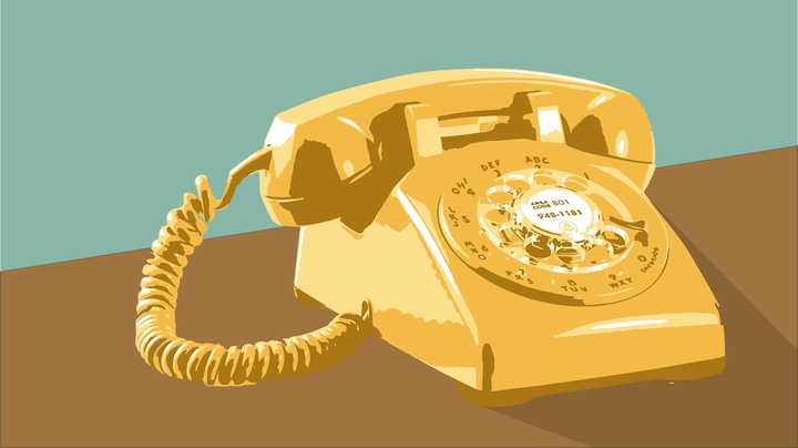 Old Telephone art