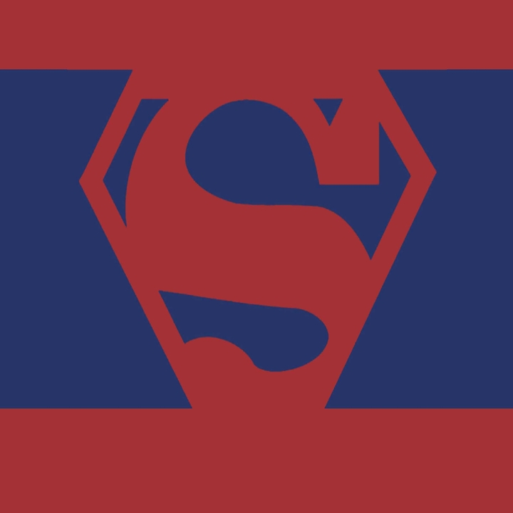 Simple Minimal Superman Logo Wallpaper