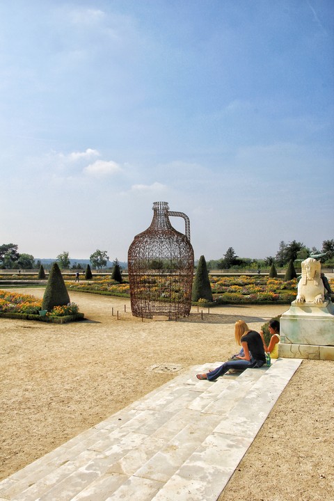 Garden of the Versailles Palace.