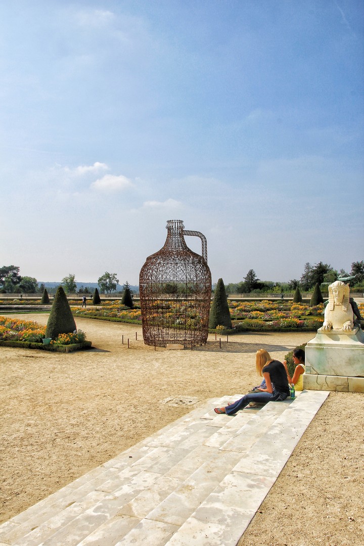 Garden of the Versailles Palace.