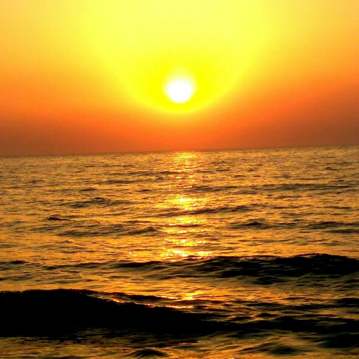 sun set