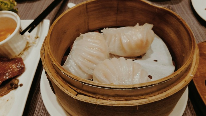Tasty shrimp dumplings