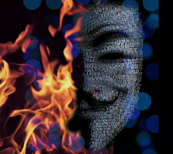 Anonymous mask illusion