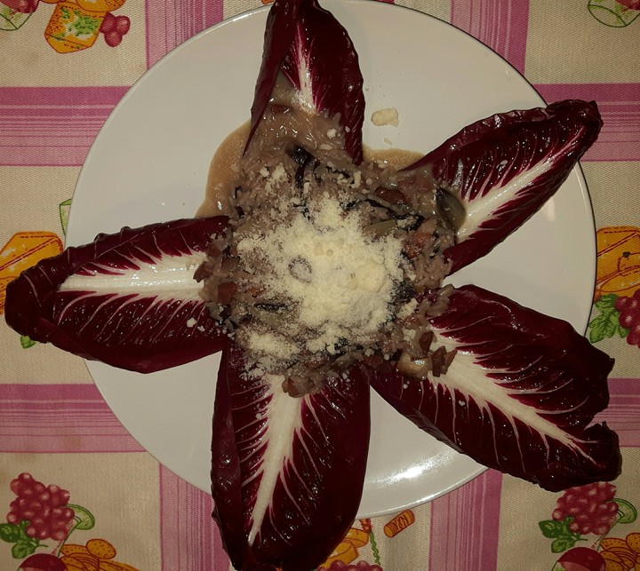 risotto al radicchio di Treviso