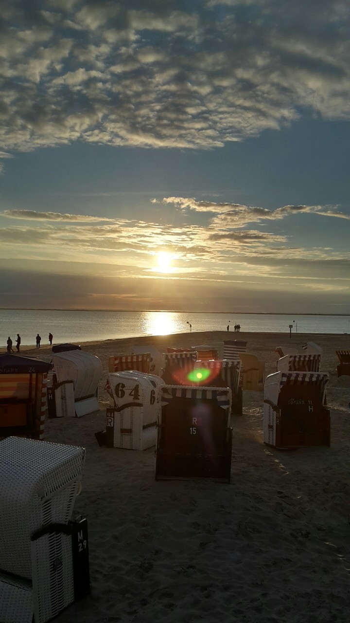 Abend auf borkum