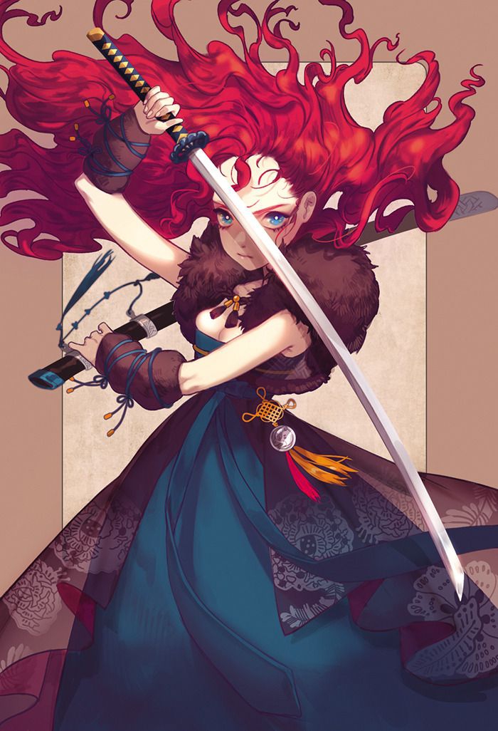 Warrior Princess Merida