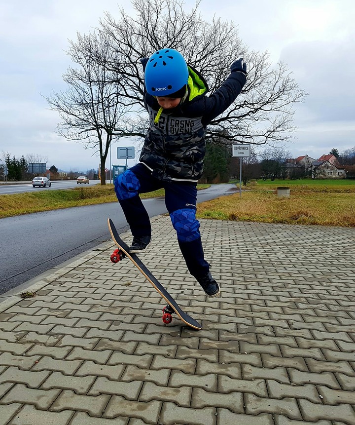 skateboarding