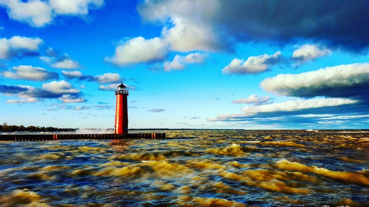 Lake Michigan @ Kenosha, Wisconsin.