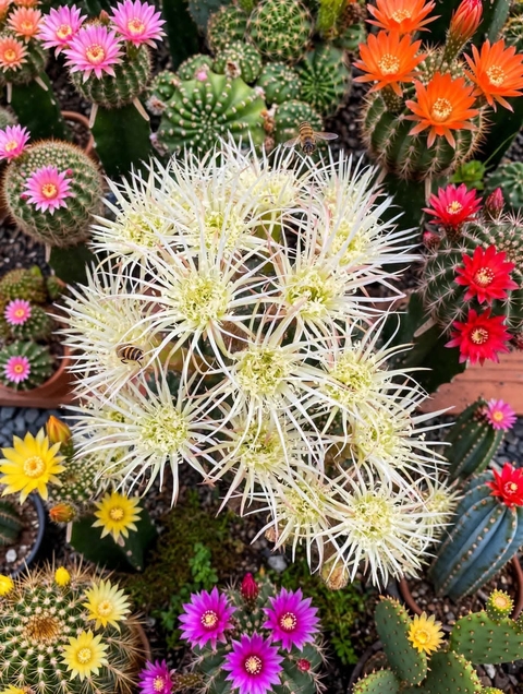 sfondi Cactus, Pollen