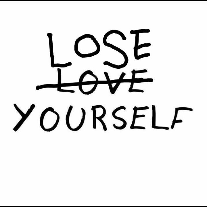 Lose yourself in the music.