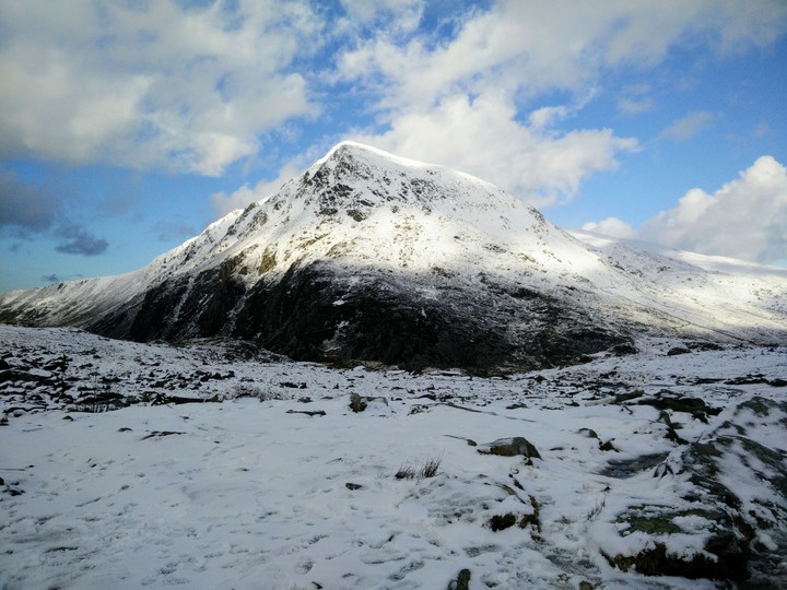 Mountain in the Snow