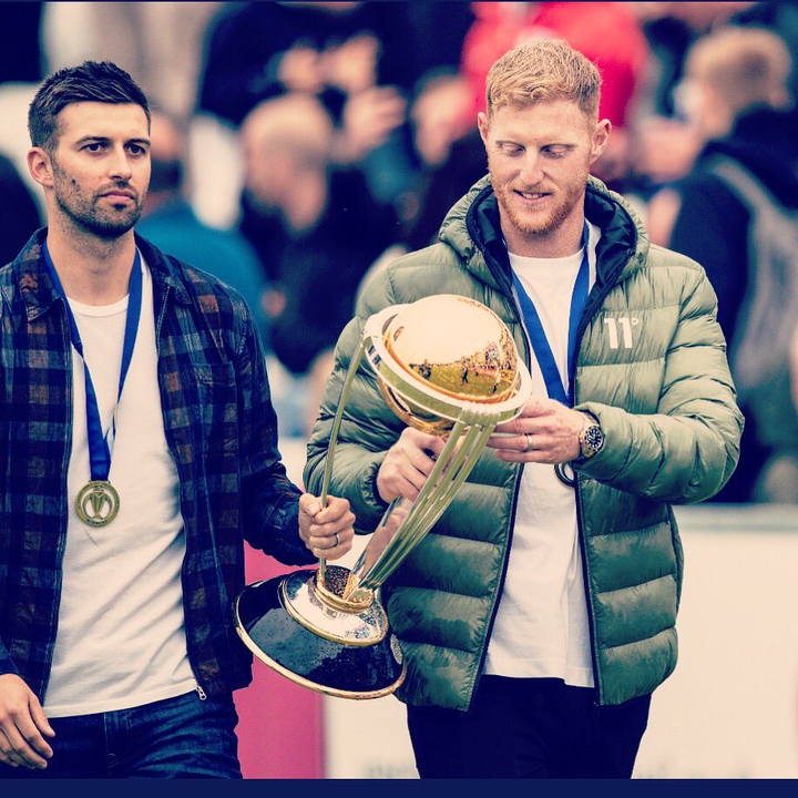 After winning The WC stokesy and woody