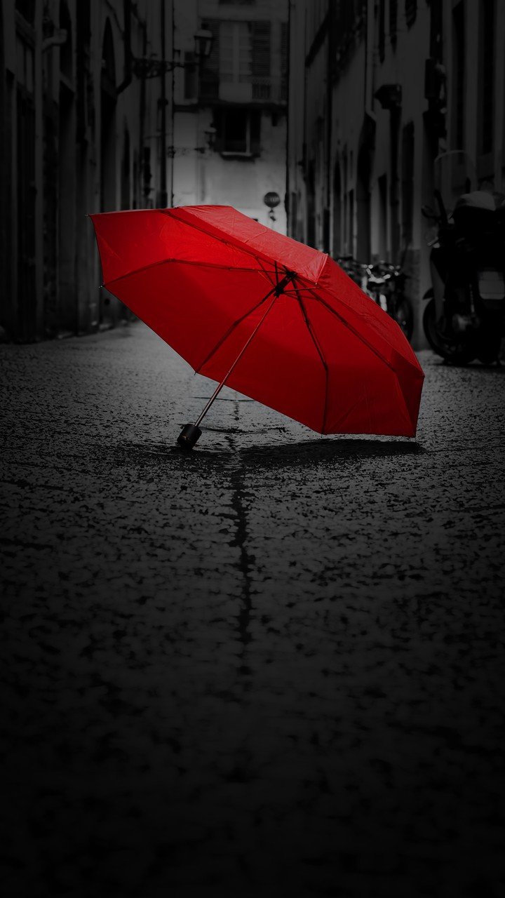 red umbrella