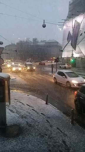 Traffic was just a little wight.