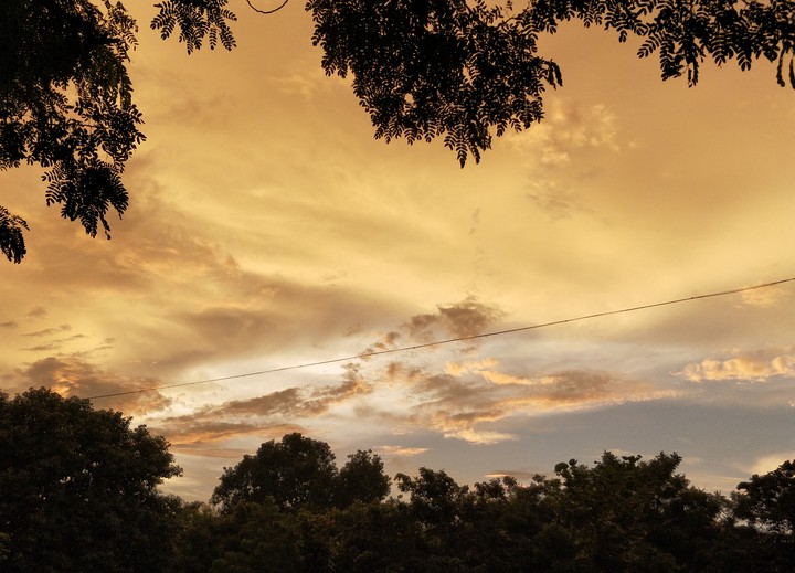 monsoon skies