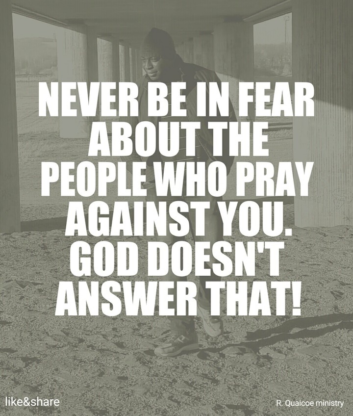 Don't be afraid