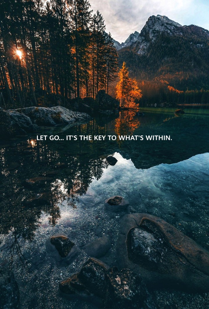 Let go