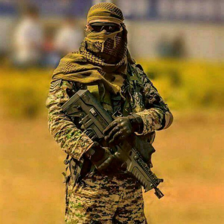 Operator from Indian Garud Commando Force