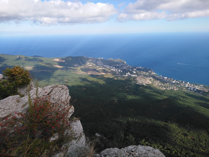 Морской пейзаж в Крыму