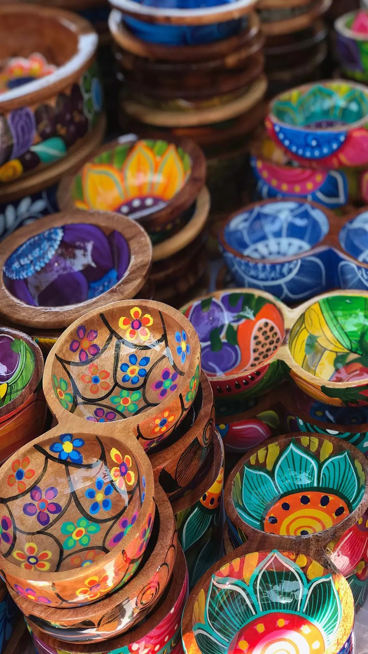 Colourful bowl