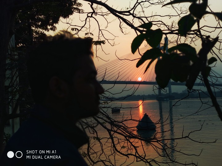 The Sunset of Kolkata 