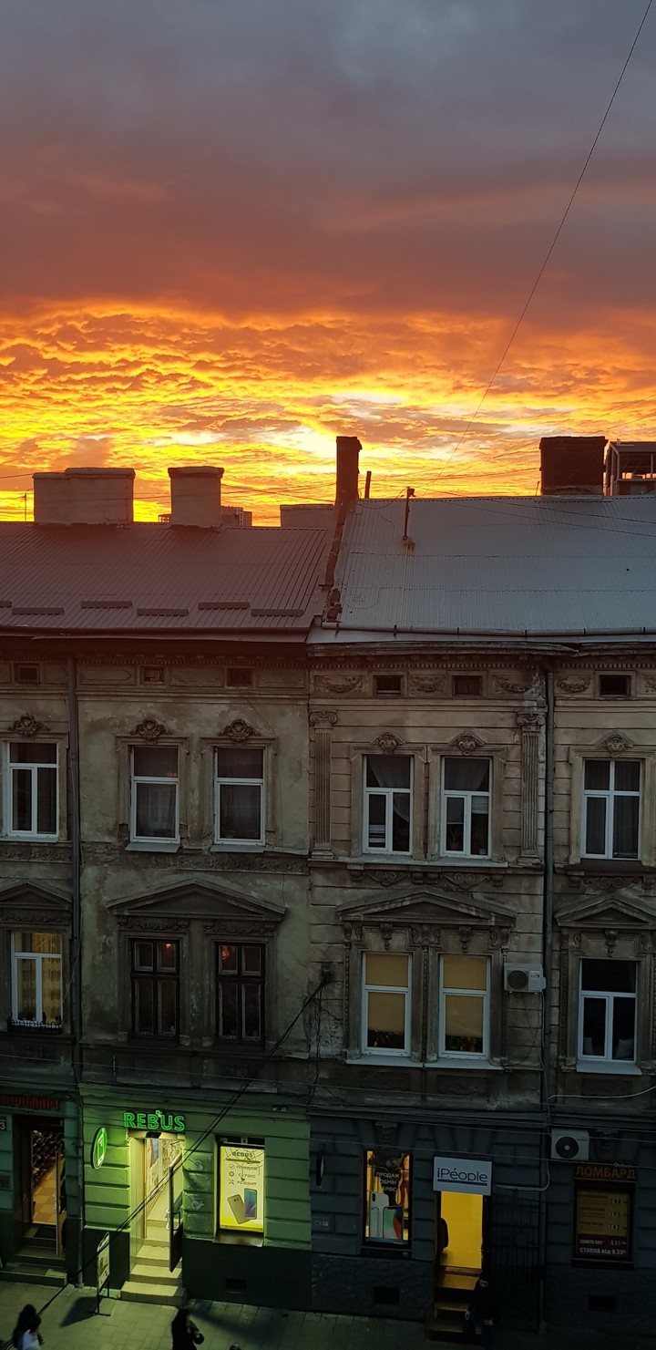 Astonishing sunset