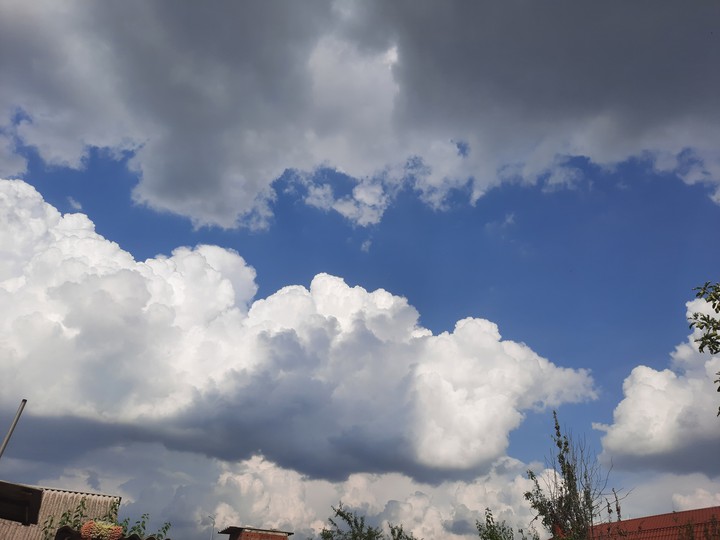 the sky before the storm