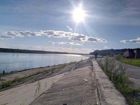 Набережная Томь
