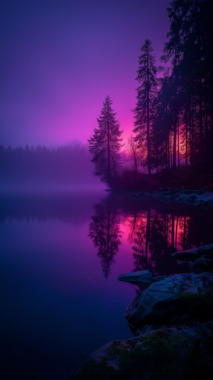 sfondi sunrise, reflection