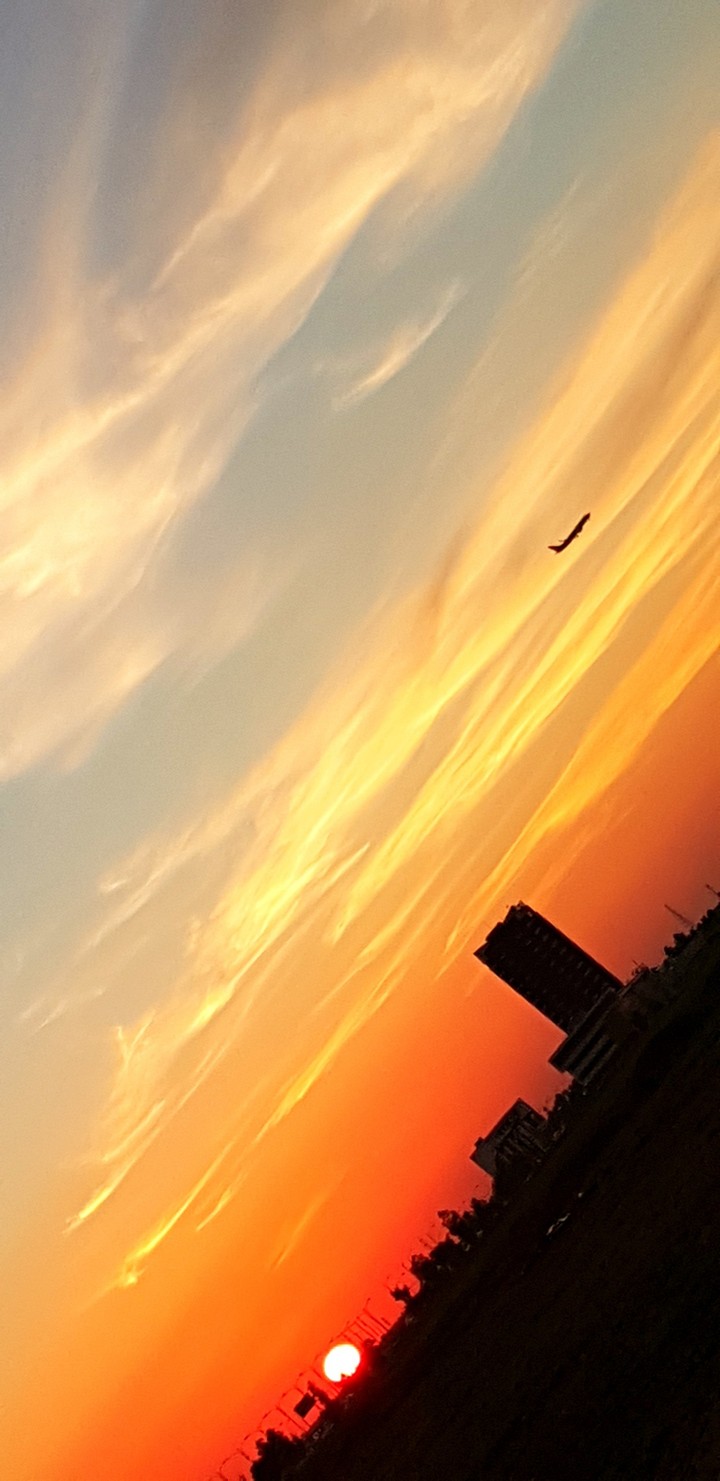 colorful sunset