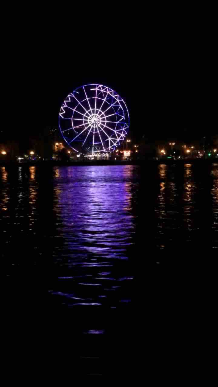 Summer night city
