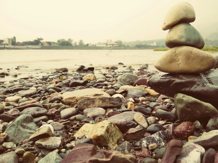 river side