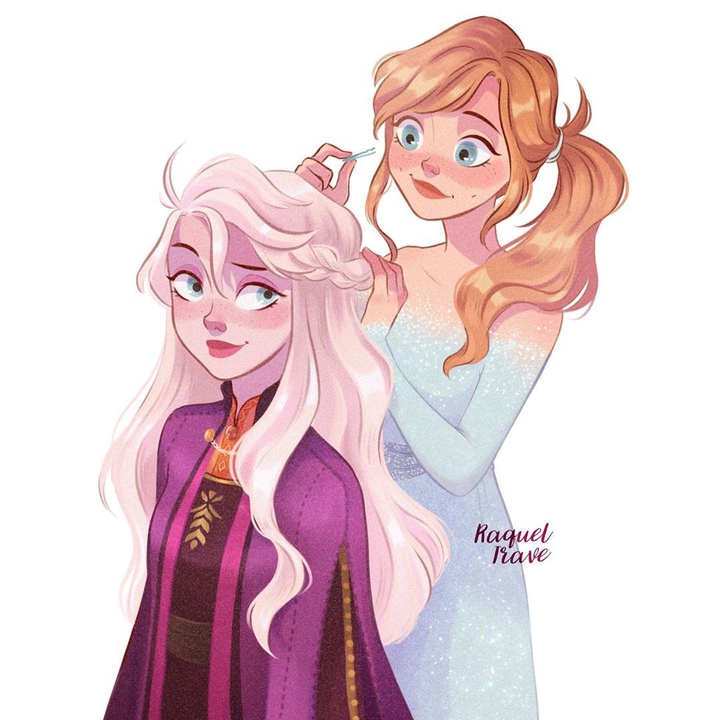 ELSA as ANNA and ANNA as ELSA