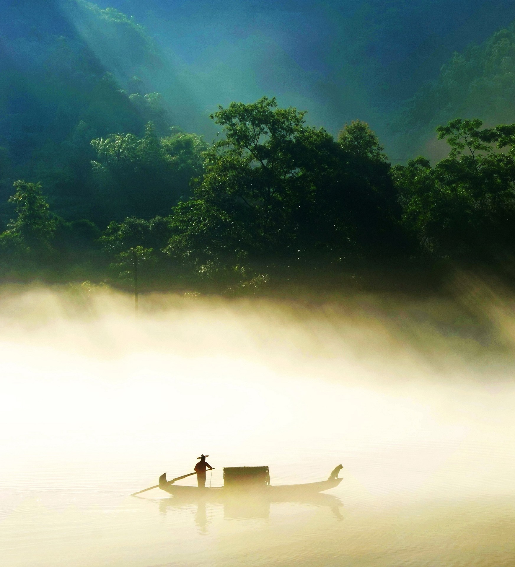 papéis de parede mist, Oar