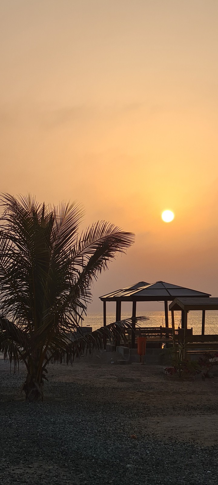 sunset at the beach