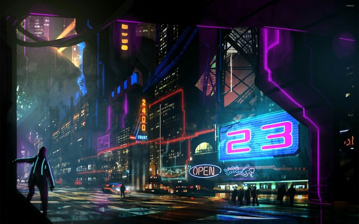 Neon city