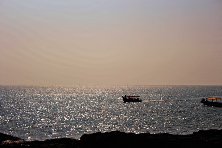 sea, beach