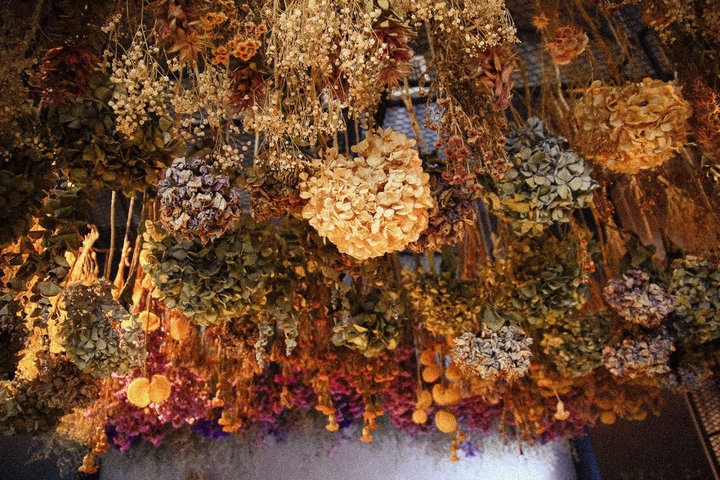 美麗的乾燥花