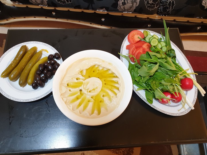 Lebanese traditional breakfast