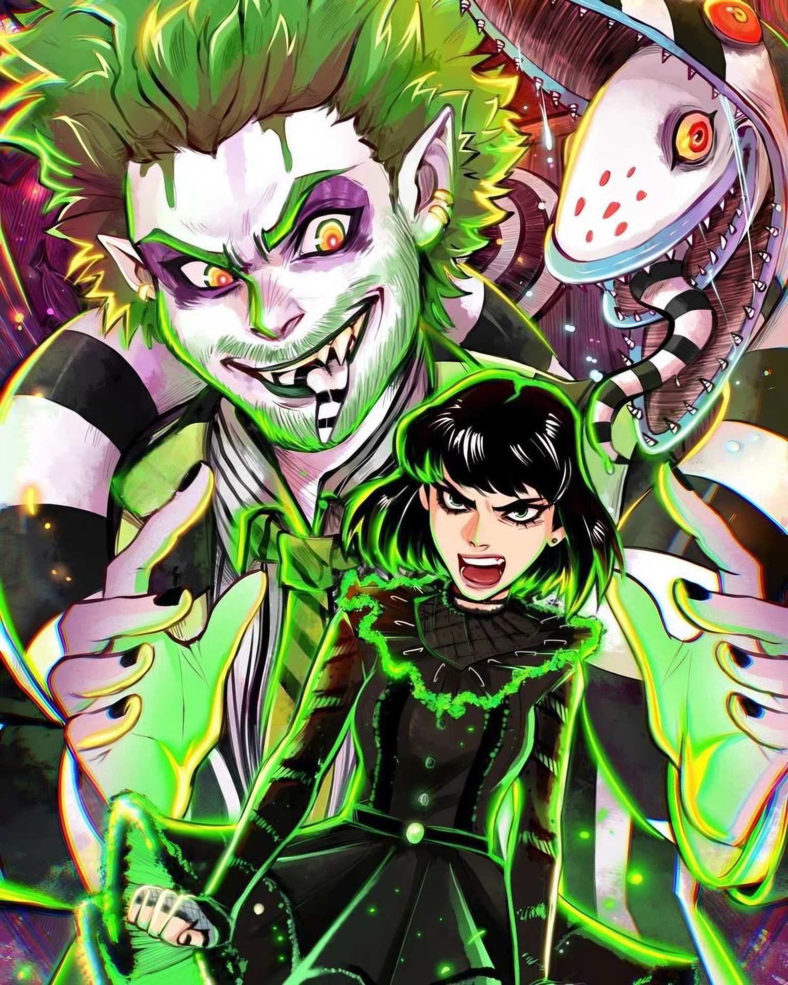 BEETLEJUICE and LYDIA