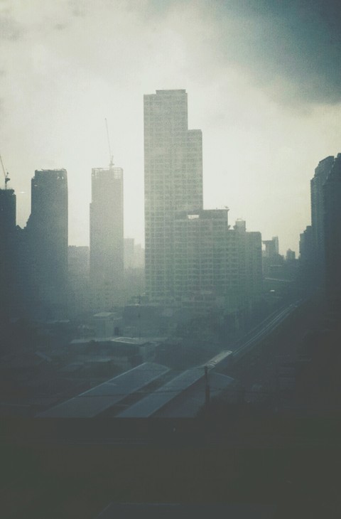 Building in the city