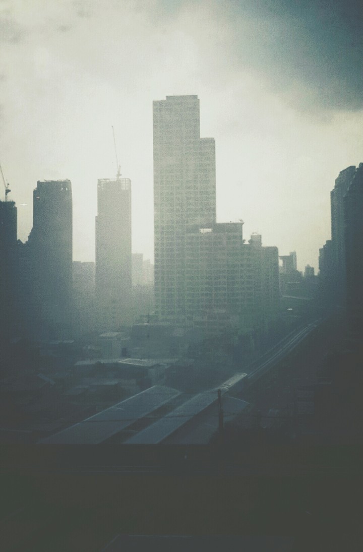 Building  in the city