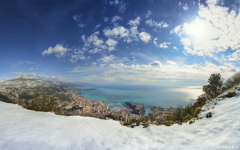 top view