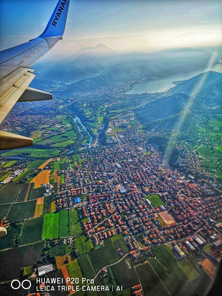 airplane view