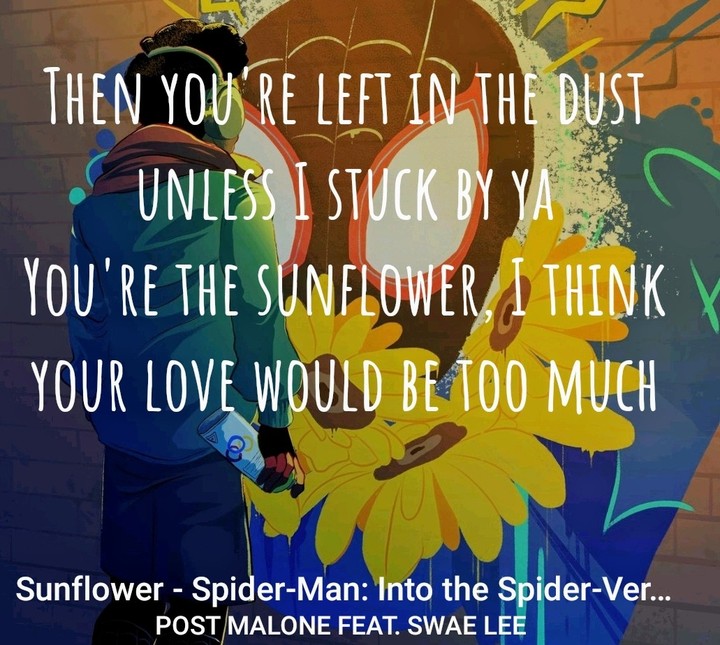 Sunflower# OST -Spiderman Into the Spiderverse