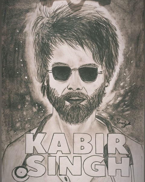 sketch of Kabir Singh