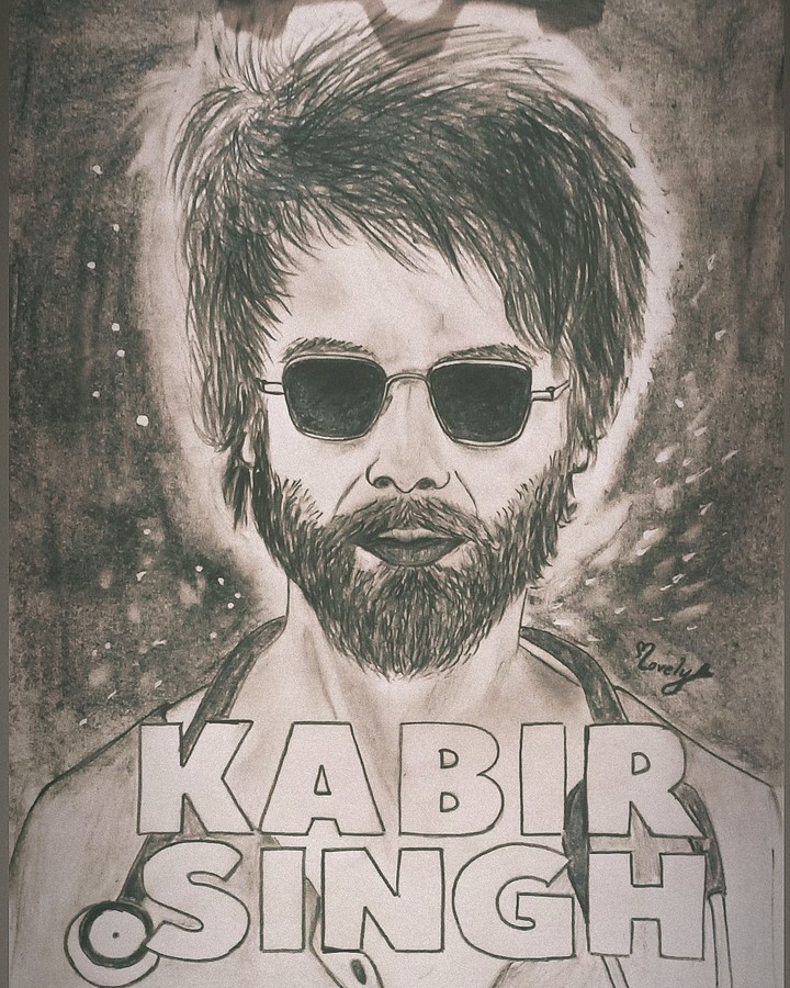sketch of Kabir Singh