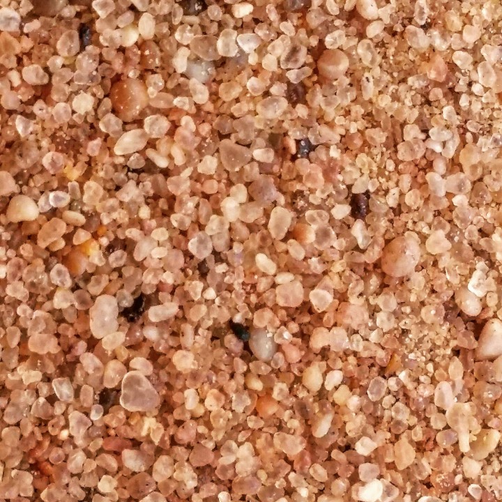 close up of sand