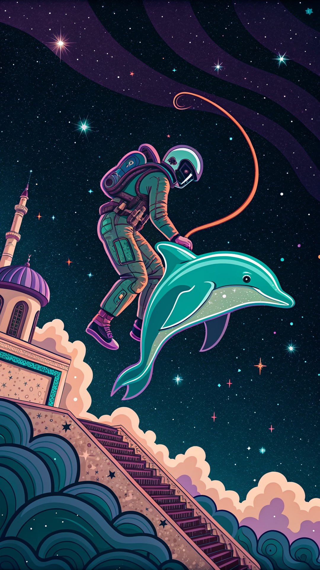 обои illustrations, galaxy
